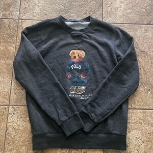 Ralph Lauren Black Bear Sweater for Men